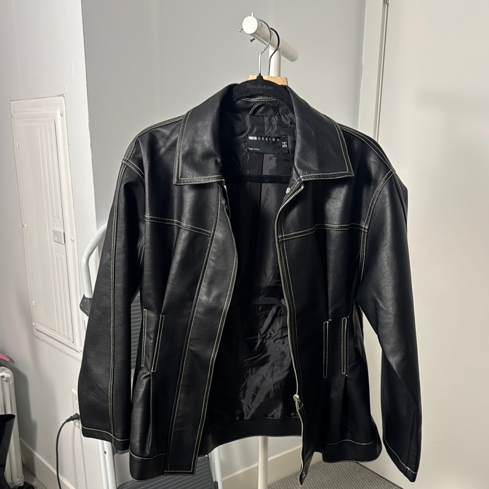 ASOS Black Leather Jacket